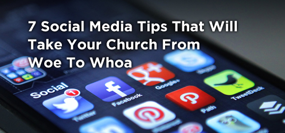 social media tips church